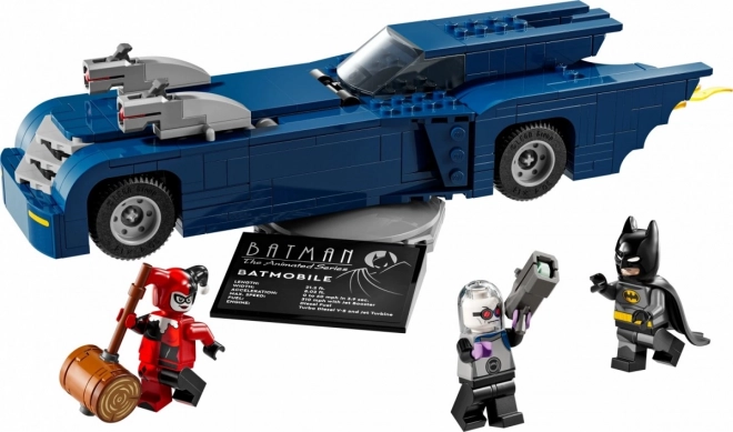 Batman und Batmobil gegen Harley Quinn und Mr. Freeze Spielset