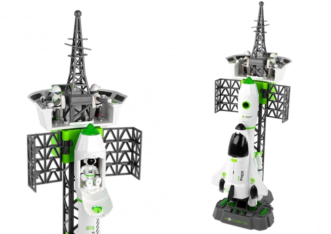Weltraumabenteuer Set mit Rakete und Shuttle