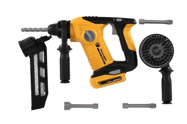 Schlagbohrmaschine mit Zubehör