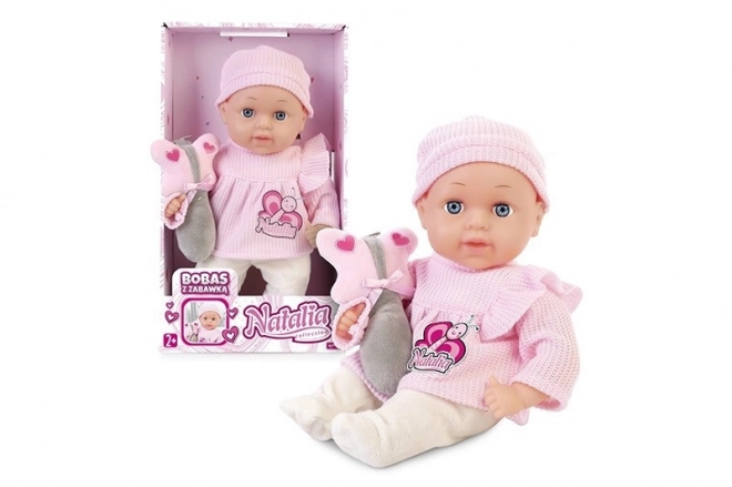 Babypuppe Natalia mit Spielzeug