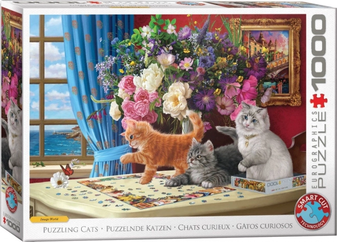 Eurographics Puzzle - Zusammensetzende Kätzchen 1000 Teile