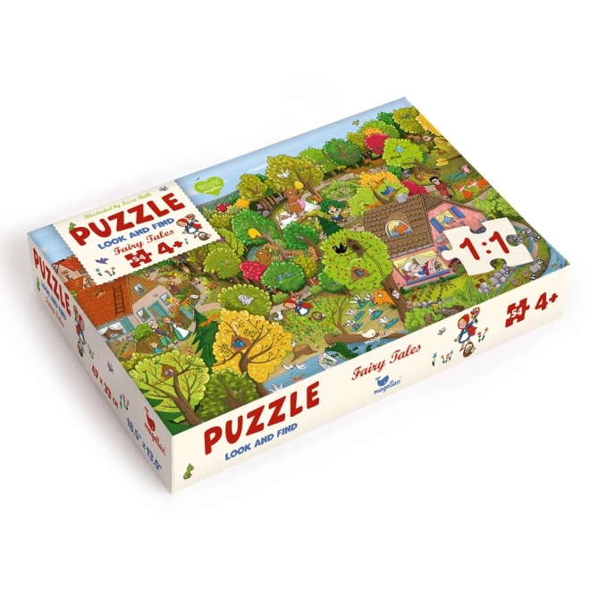 Magellan Puzzle Finde und Suche Rotkäppchen