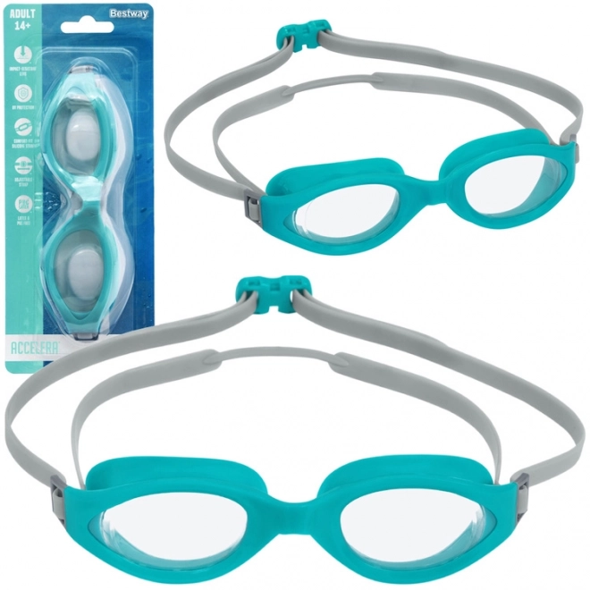 Bestway Schwimmbrille Hydro Swim Accelera – türkis