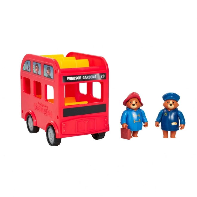 Traditioneller britischer roter Bus