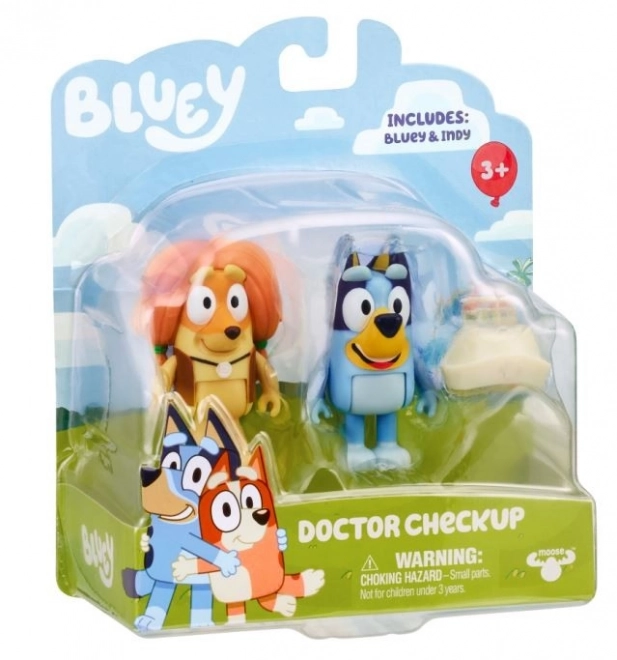 Bluey Spielfiguren Arztbesuch 2er-Set