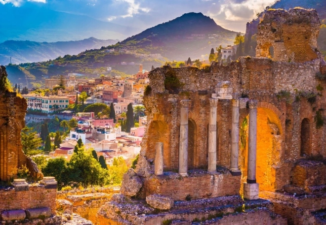 Puzzle Amphitheater in Taormina 1000 Teile