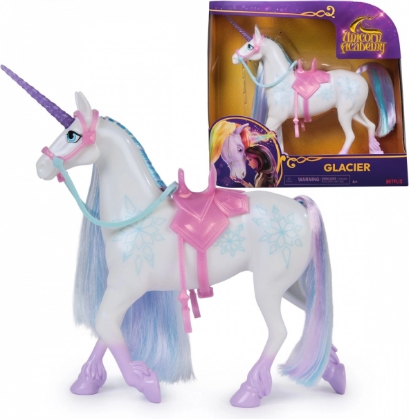 Einhorn-Figur Akademie der Einhörner Mix Schneeflocke, Flämmchen