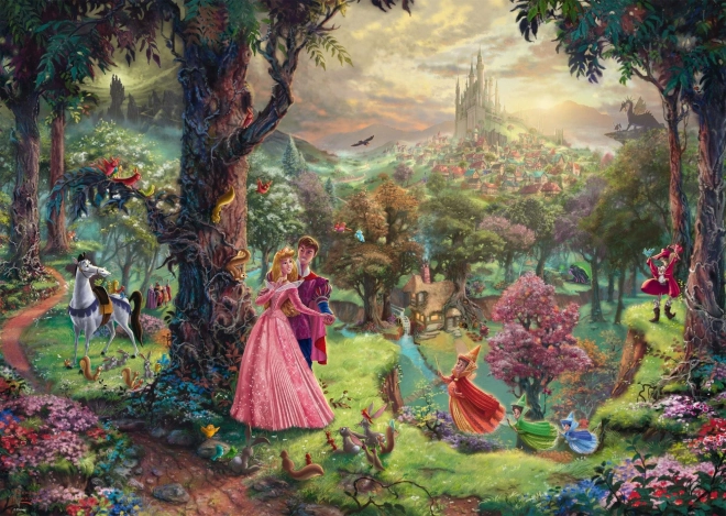 Puzzle Dornröschen 1000 Teile