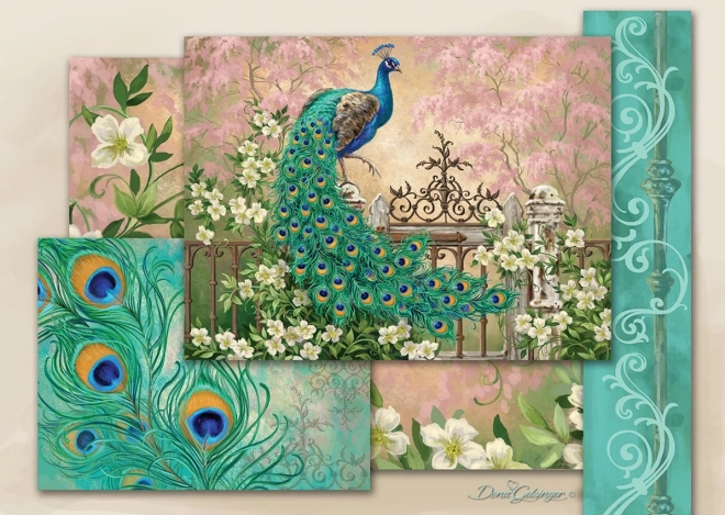 Kunstpuzzle Gartenjuwel 2000 Teile