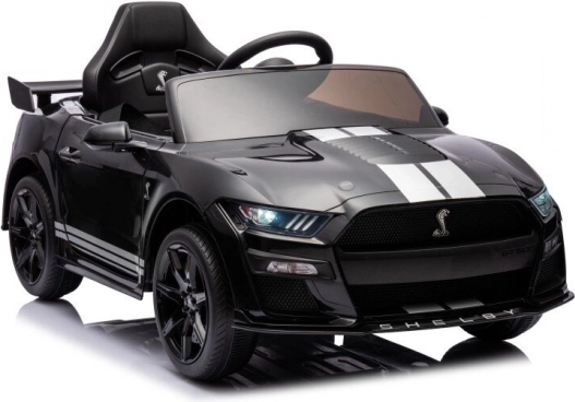 Elektrisches Kinderauto Ford Mustang GT500 Shelby – schwarz