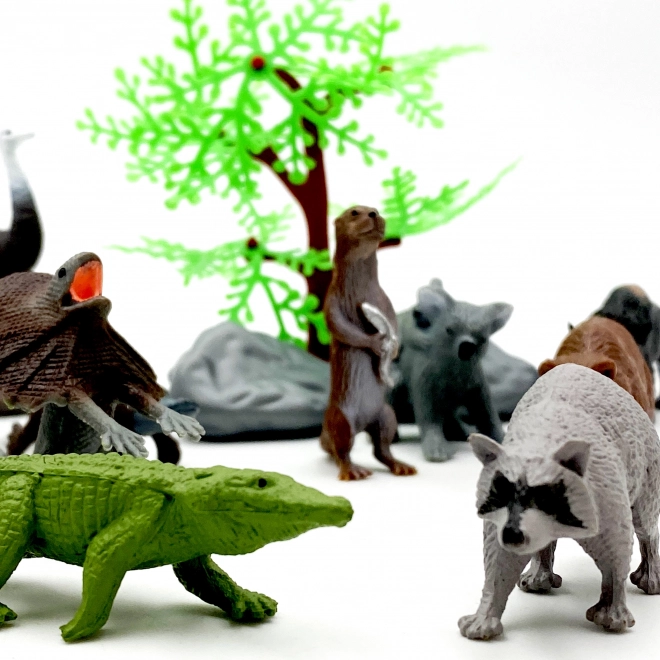 Woopie Set mit Figuren von Wilden Tieren