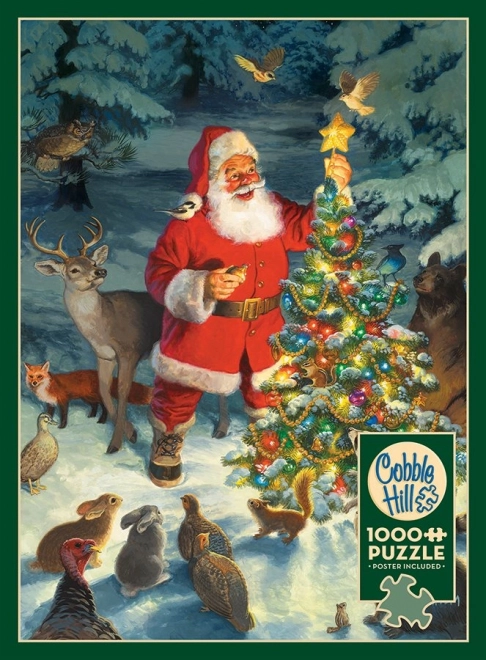 Puzzle Santas Weihnachtsbaum 1000 Teile von Cobble Hill