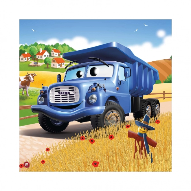 Kinderpuzzle Tatra 60 Teile