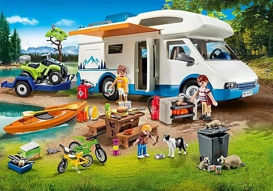 Familienset 9318 Wohnmobil Ausflug