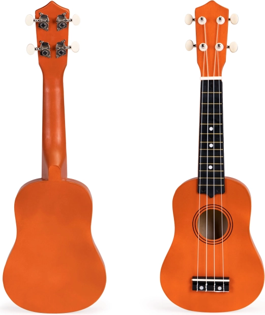 Holz-Ukulele für Kinder mit 4 Nylonsaiten ECOTOYS