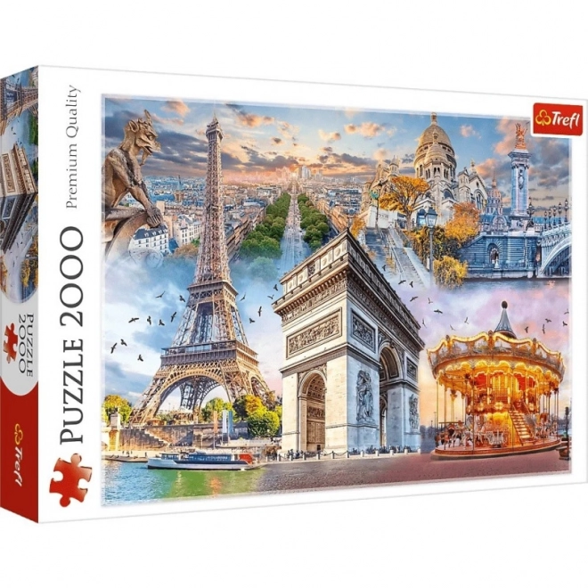 Wochenende in Paris - 2000 Teile Puzzle