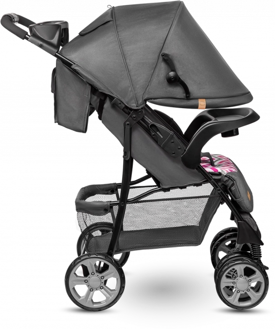 Lionelo Emma Plus Kinderwagen Grün – Pink Scandi