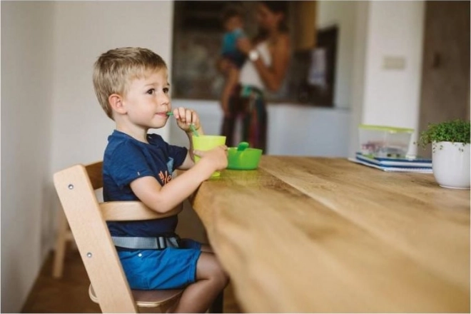 Holzhochstuhl Chef Natur für Kinder