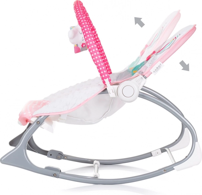 Chipolino Baby-Wippe Melody Pink