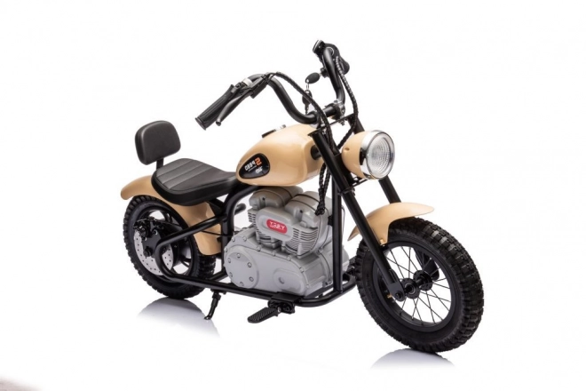 Kindermotorrad mit Akku 36V Khaki