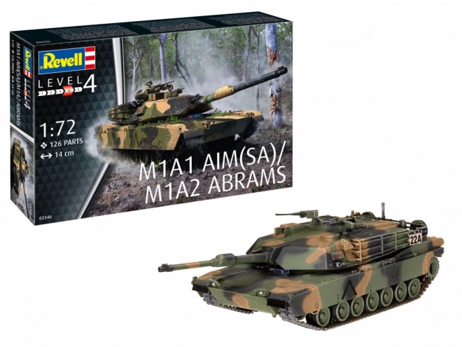 Plastikmodellbausatz M1A2 Abrams 1:72