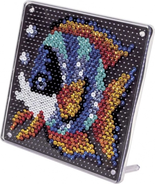 Glitzerbild - Fisch