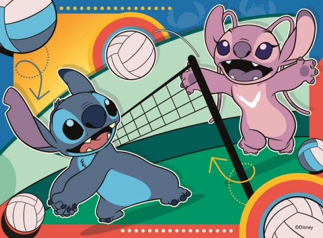 Ravensburger Puzzle Disney: Stitch Spaßige Aktivitäten 4-in-1