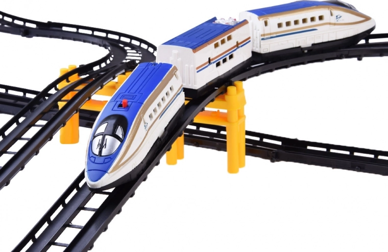 Erhöhte Brücken und stabile Fahrt