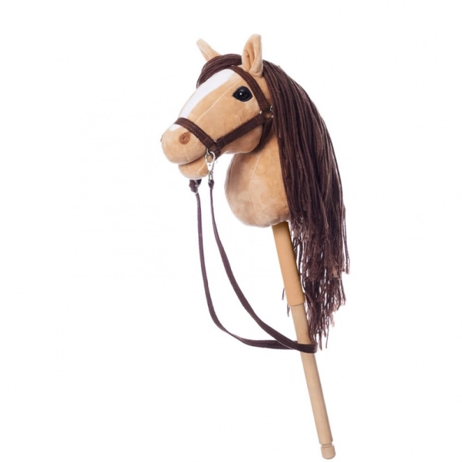 Hobbyhorse auf Stab Beige, Modell A4