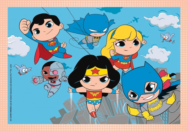 Puzzle 4-in-1 - DC Super Friends