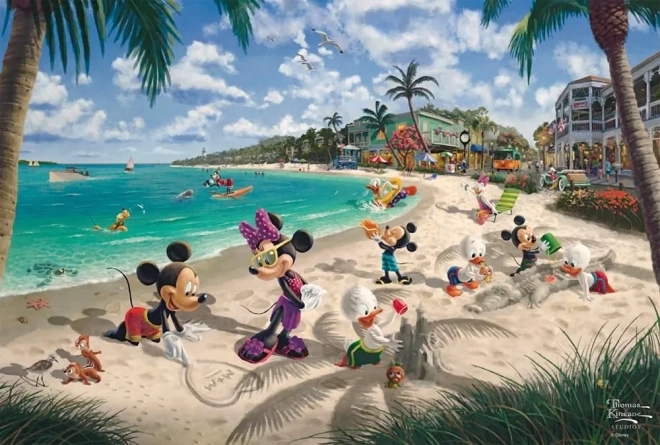 Puzzle Mickey und Minnie in Florida