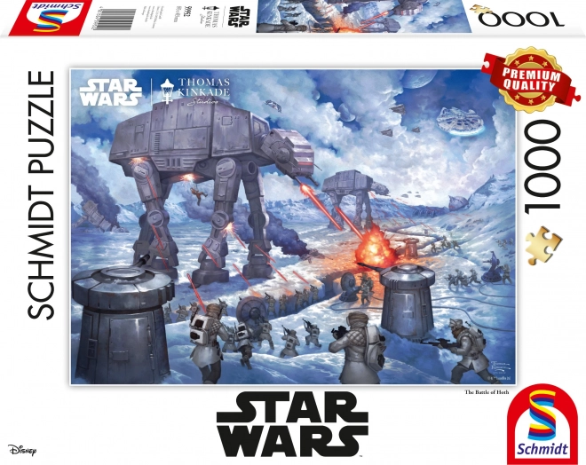 Schmidt Puzzle Star Wars: Schlacht um den Planeten Hoth 1000 Teile