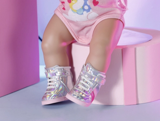 BABY born Holografische Sportschuhe für Puppen 43 cm