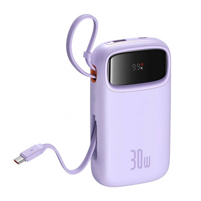 Baseus QPow tragbare Powerbank 20000mAh 30W lila