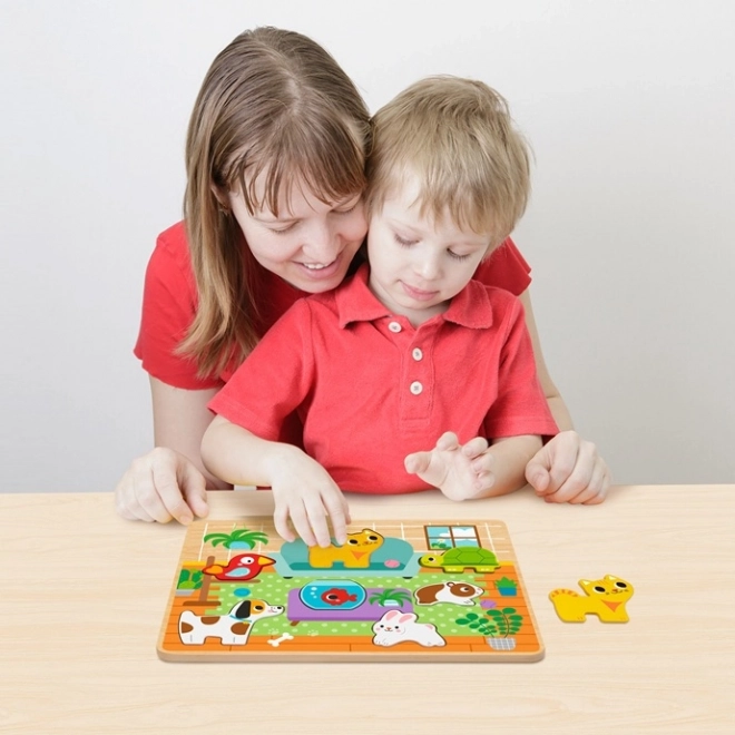 Einlegepuzzle Kuscheltiere von 2Kids Toys