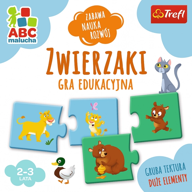 Edukatives Spiel Tiere – ABC des Kleinkinds Trefl