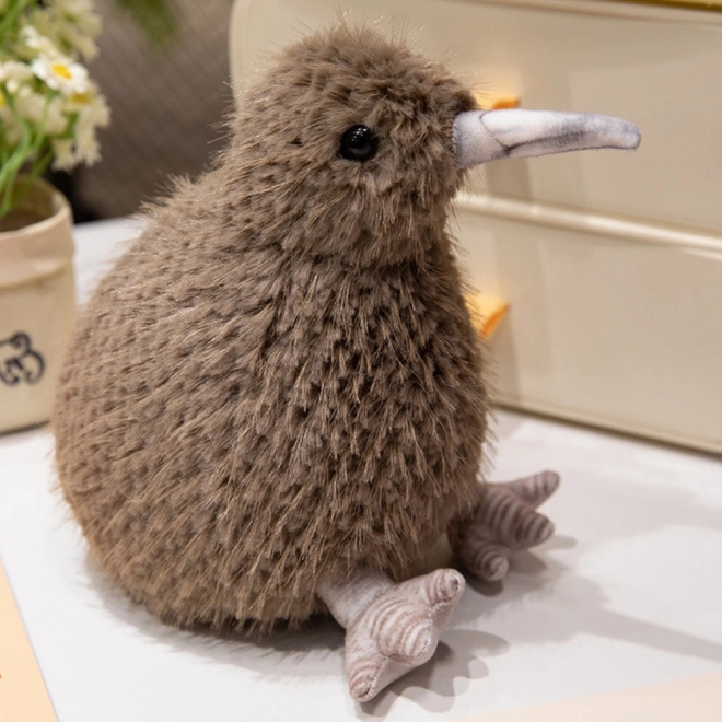 Plüsch Kiwi Vogel Kuscheltier Dunkelbraun 21cm
