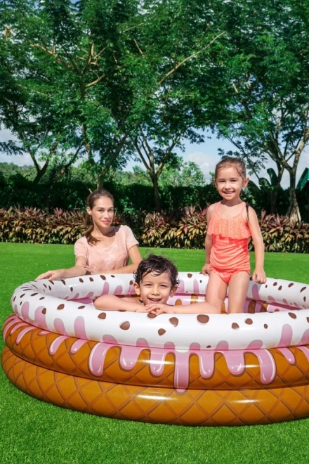 Aufblasbarer Eiscreme-Pool 1,60 m x 38 cm