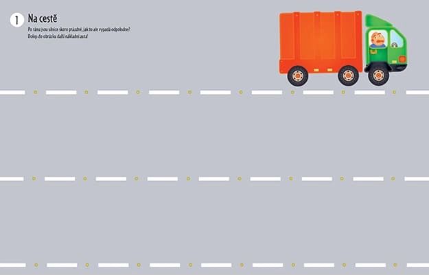 Stickerbuch Lastwagen
