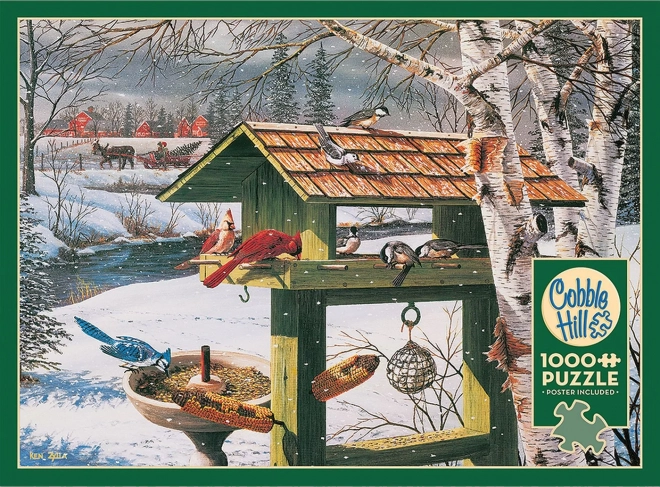 Cobble Hill Puzzle Gartenbank 1000 Teile