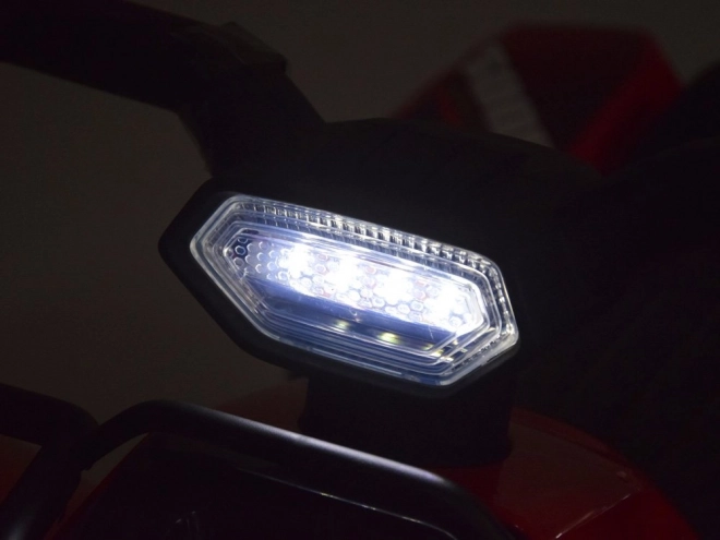 Elektrisches Kinder-Quad mit Licht – grün