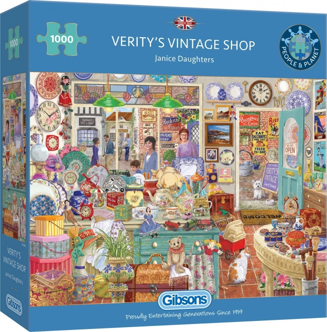 Gibsons Puzzle Antiquitätengeschäft 1000 Teile