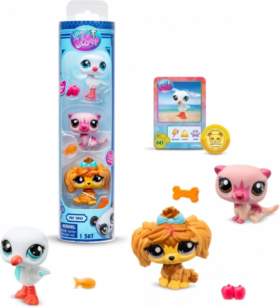 Littlest Pet Shop Figuren Tuba 3er-Pack