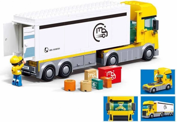 Sluban Metropolis Lastwagen