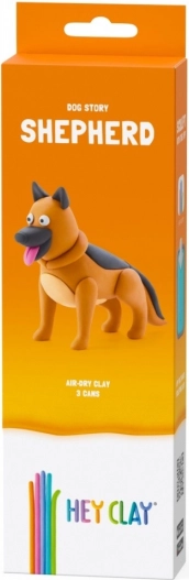 Hey Clay Figur Deutscher Schäferhund