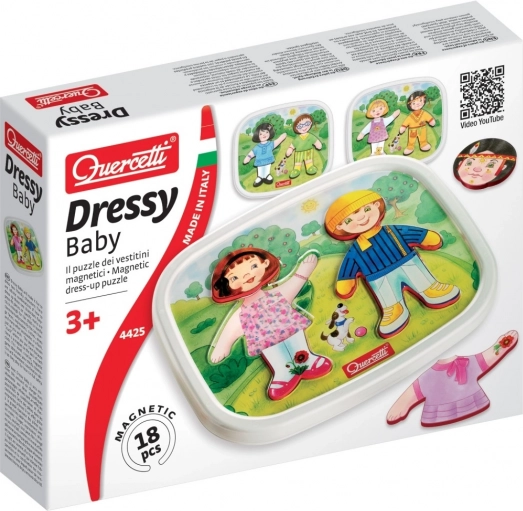 Magnetisches Anzieh-Puzzle QUERCETTI Dressy Baby