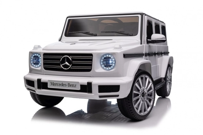 Elektrisches Fahrzeug Mercedes G500 Weiß 4x4 – Weiß