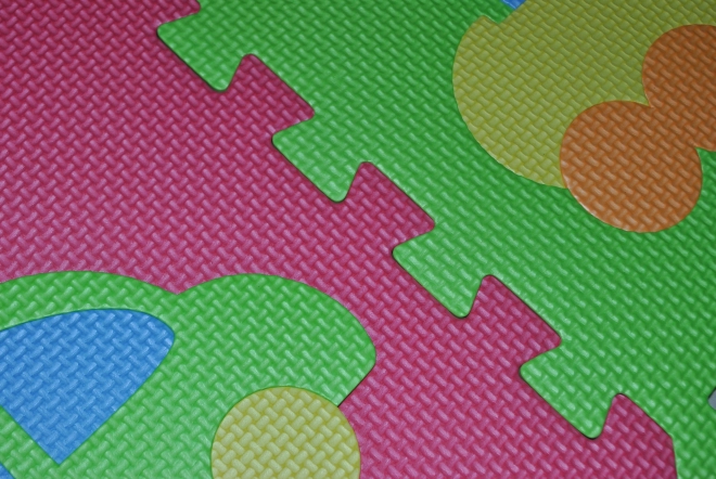 Schaumpuzzle Gegenstände für Kinder