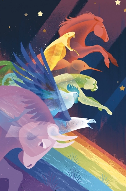 Dixit Puzzle: Chamäleon Nacht