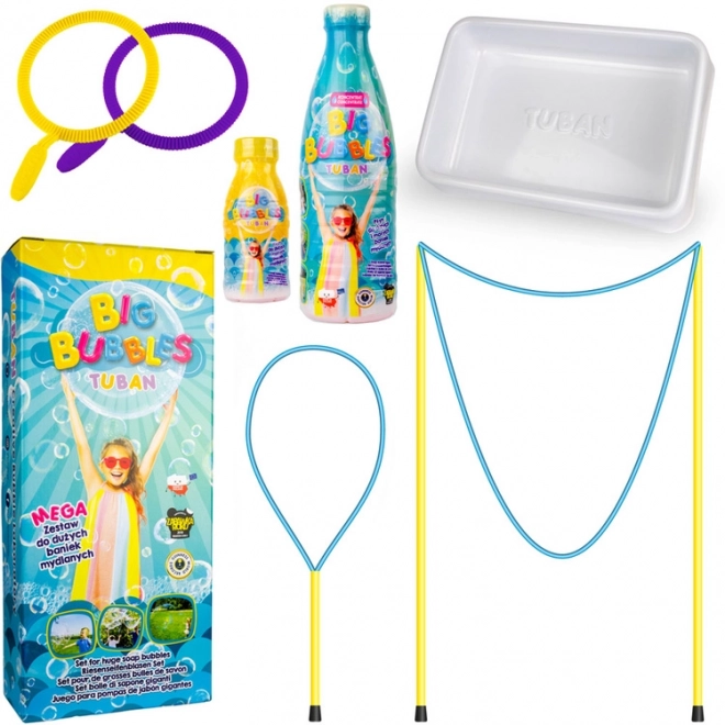 Set zum Erzeugen von Mega-Seifenblasen